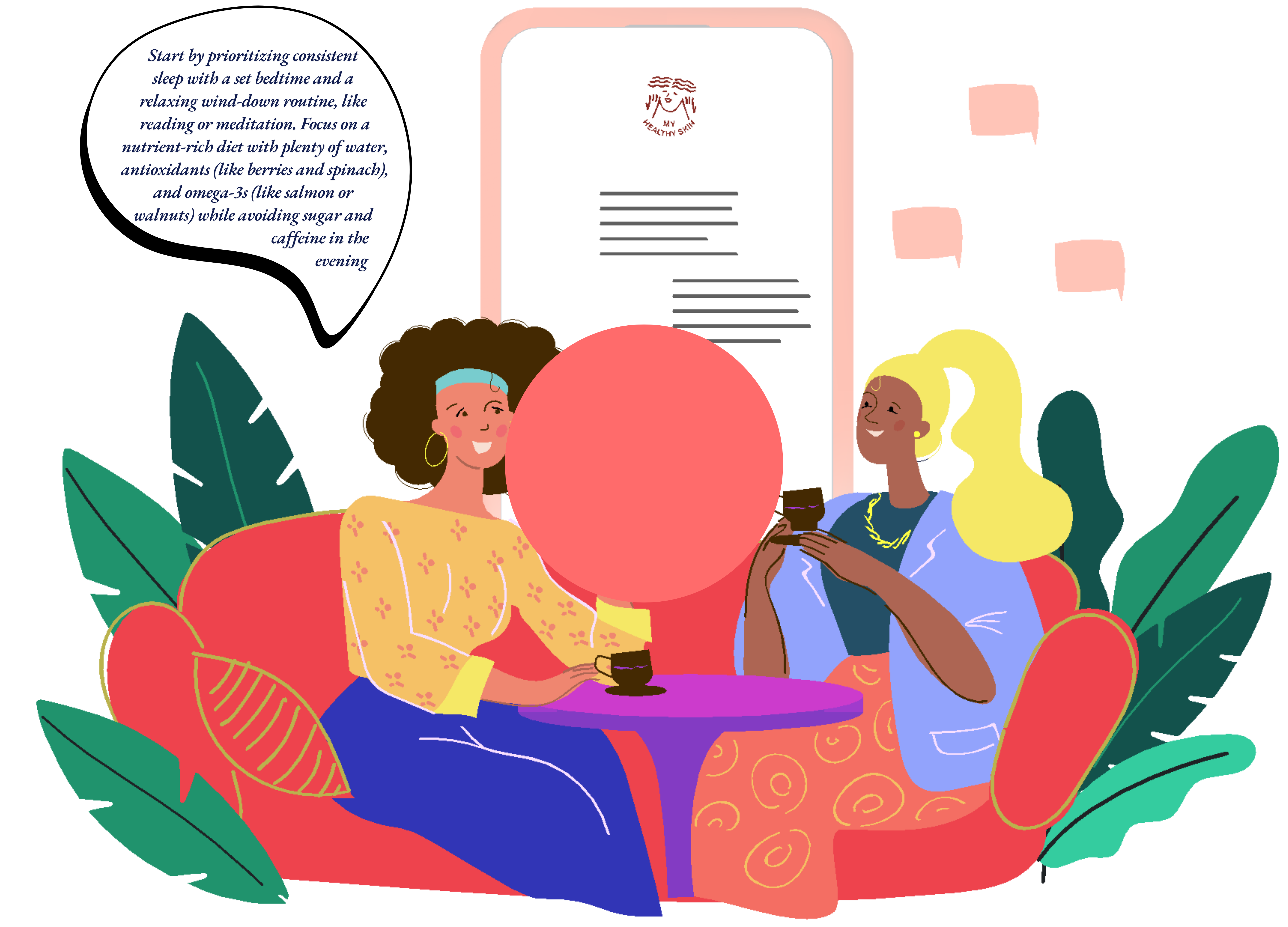 The pillars of skin health according to MHS